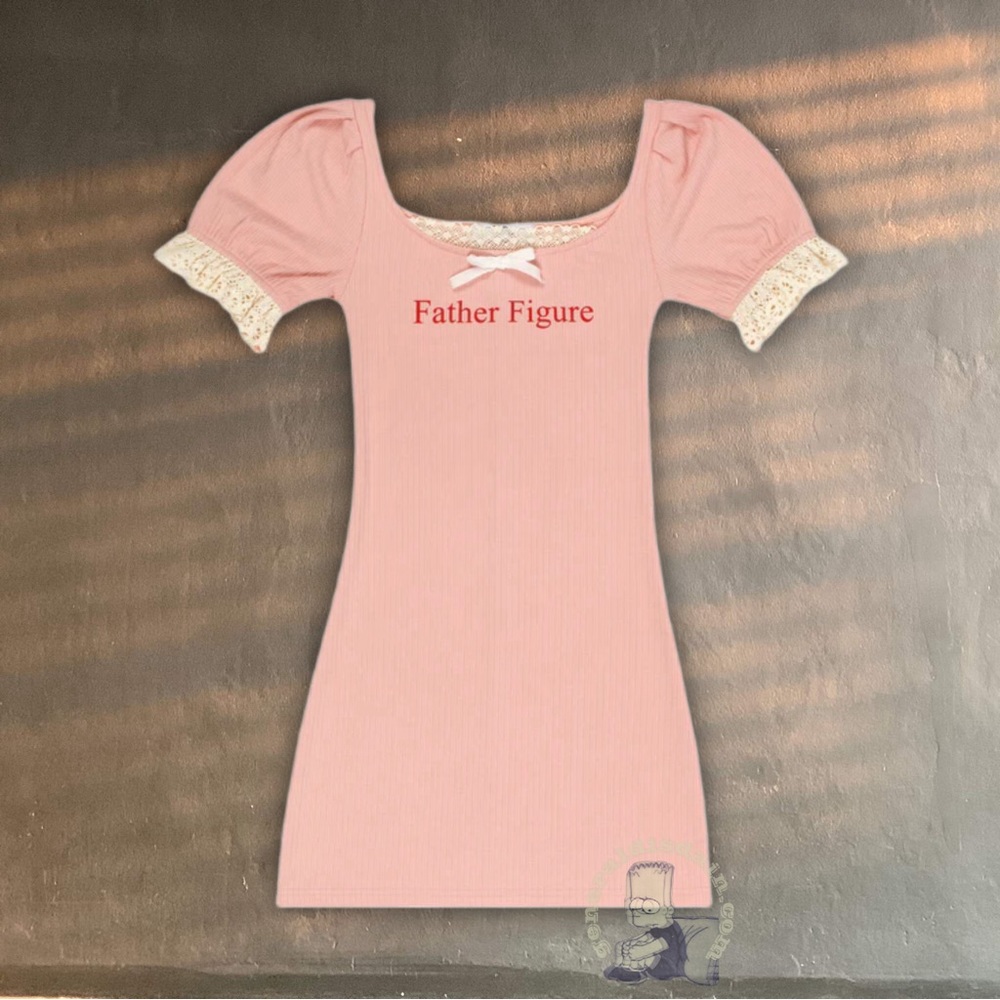 🙏🏼🎀 Praying Father Figure dress lace DADDY angel coquette death grips festival